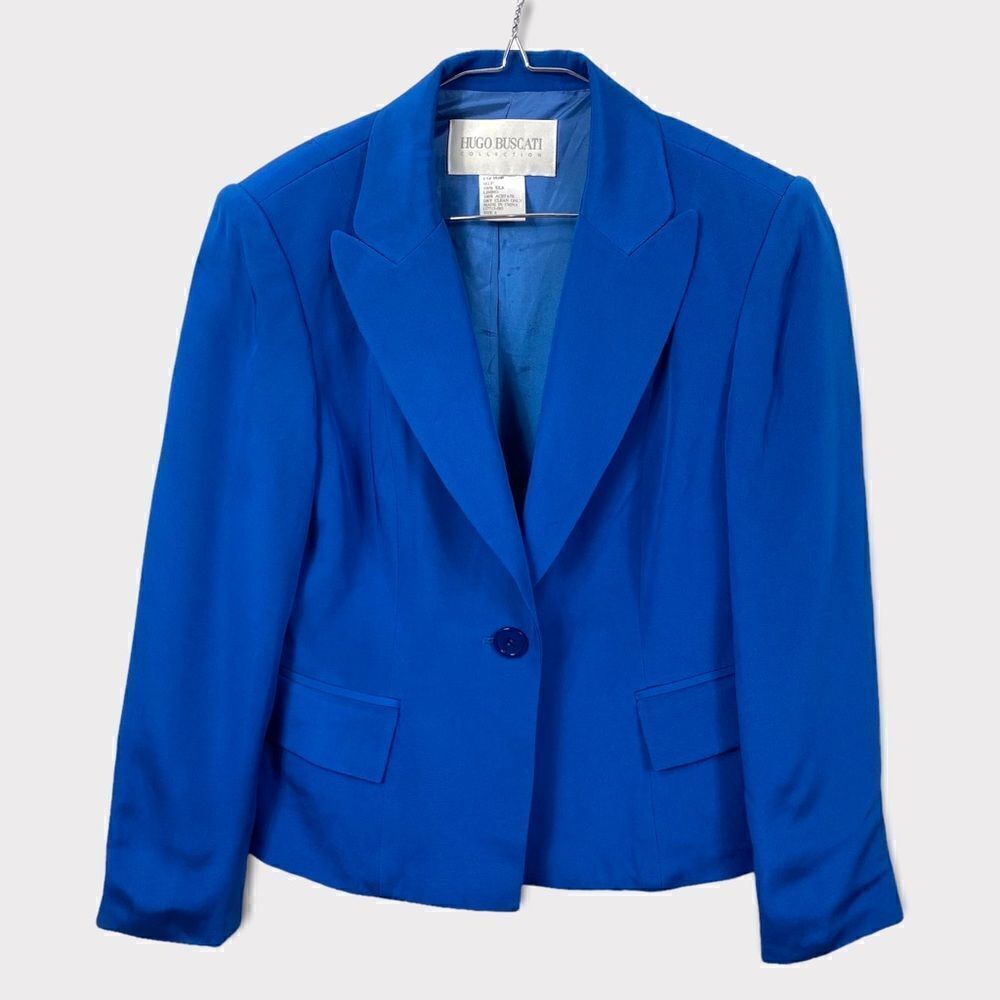 Hugo Buscati Milano Cobalt blue blazer